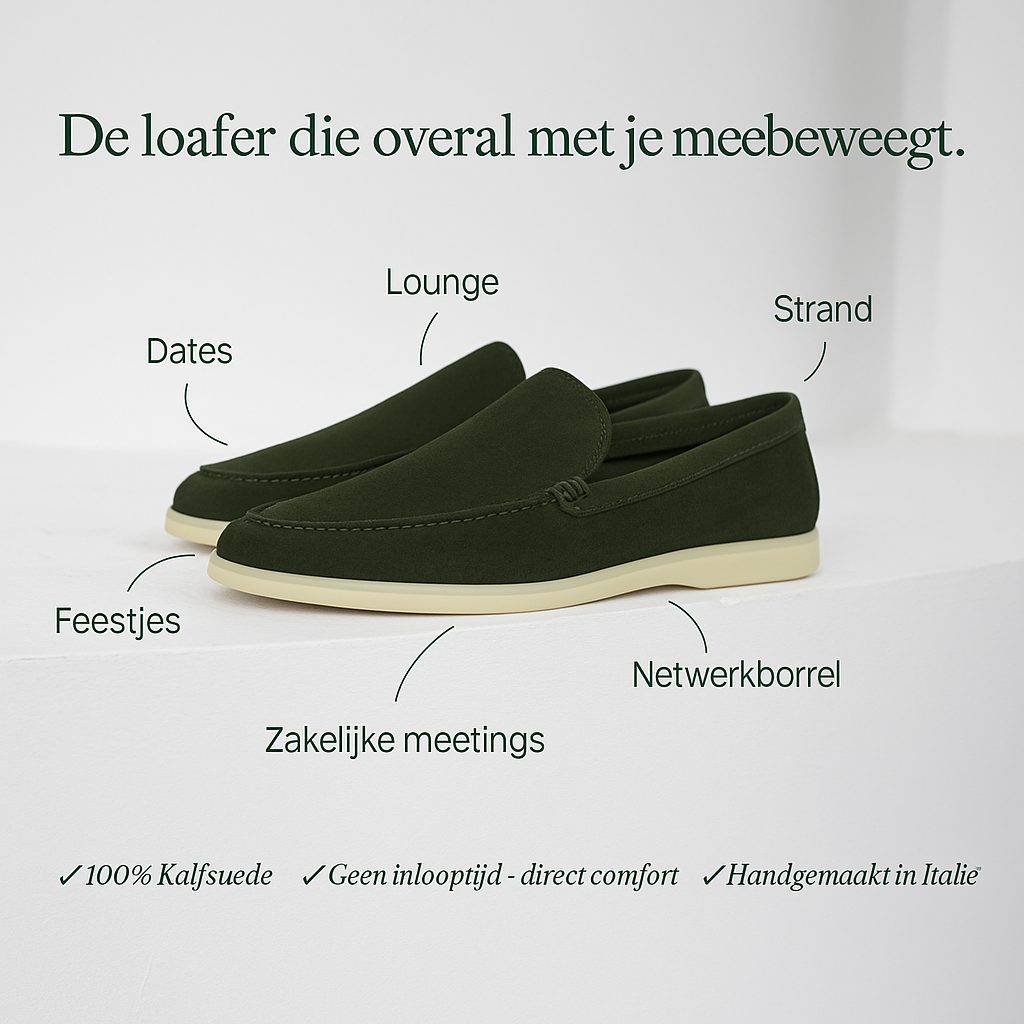Refined Suede Loafer - De Tijdloze Favoriet
