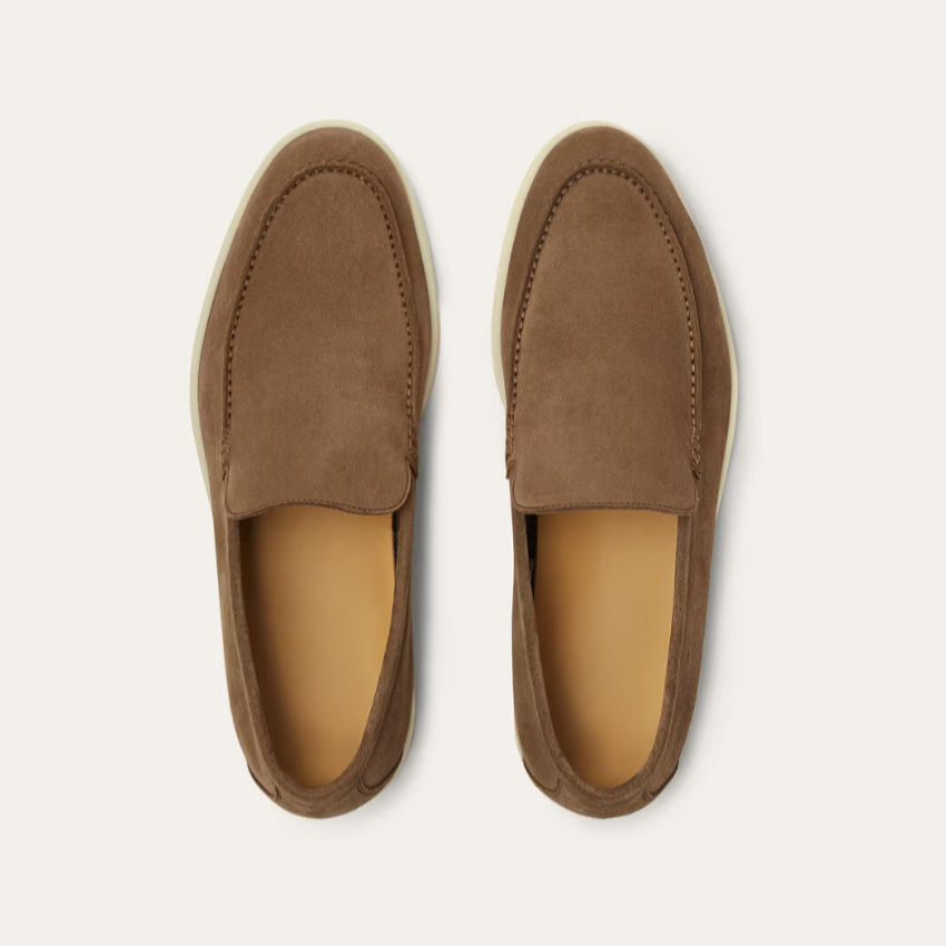 Refined Suede Loafers – Bruin