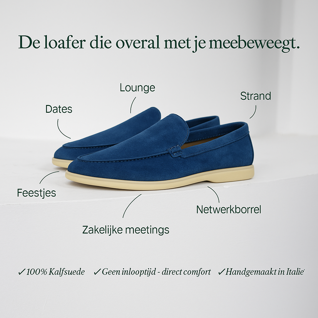 Refined Suede Loafer - De Tijdloze Favoriet