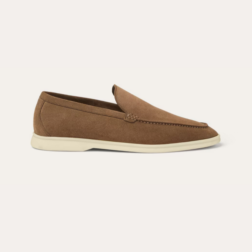 Refined Suede Loafers – Bruin