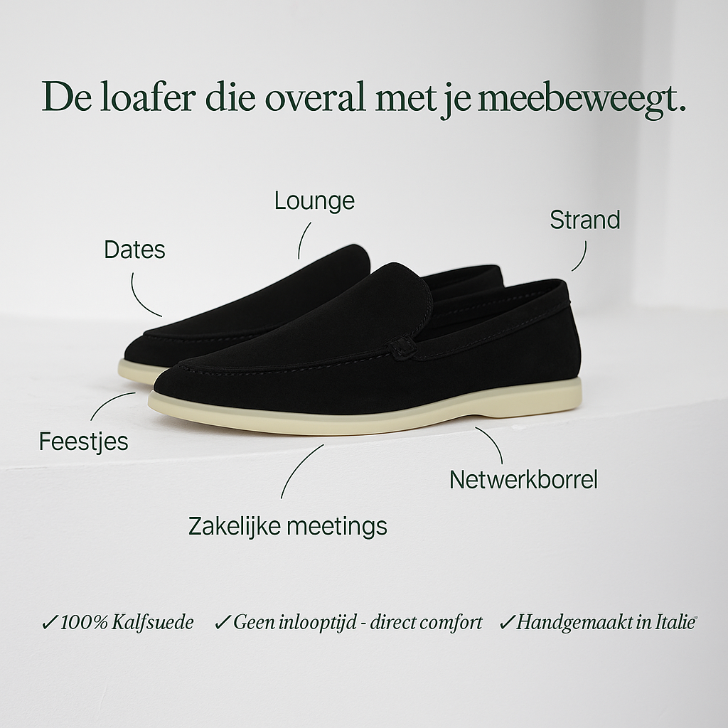 Refined Suede Loafer - De Tijdloze Favoriet