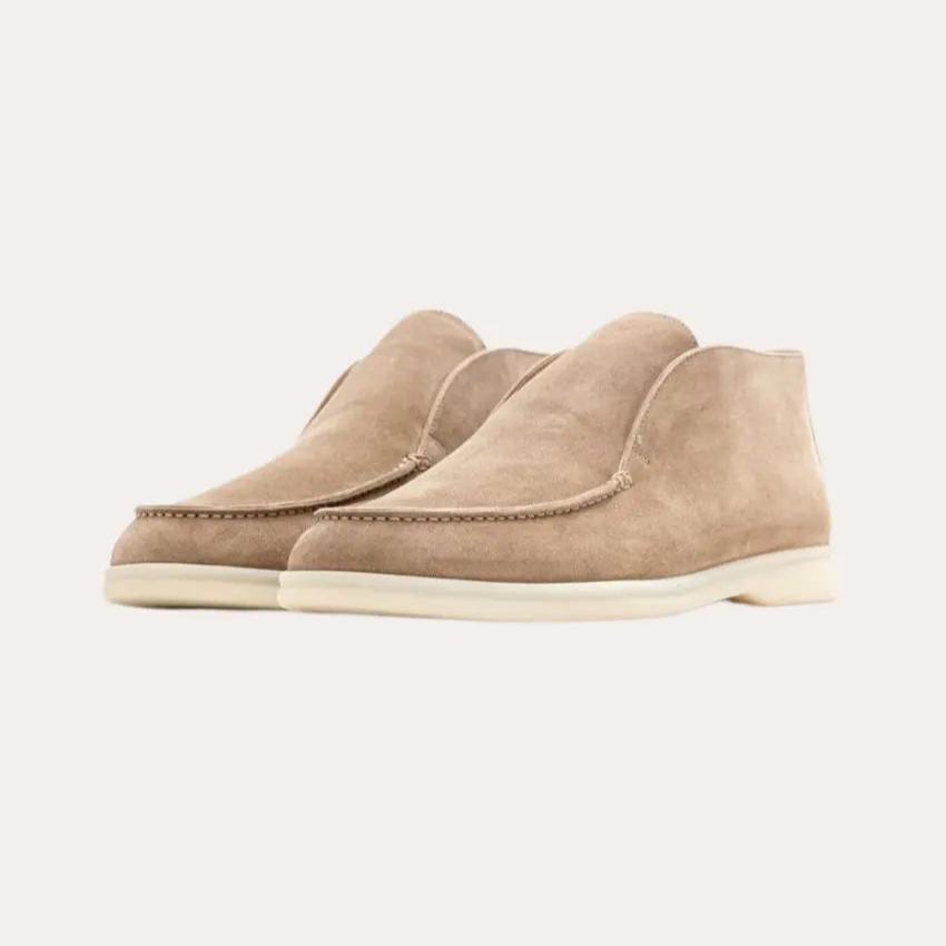 Suède City Loafers - Beige