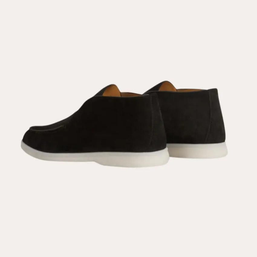 Suède City Loafers - Profond Zwart