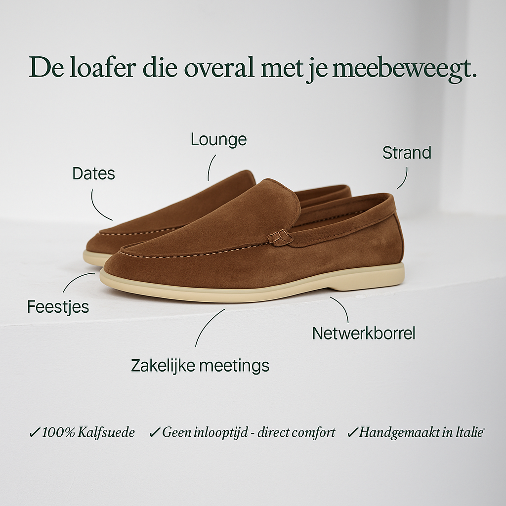 Refined Suede Loafer - De Tijdloze Favoriet