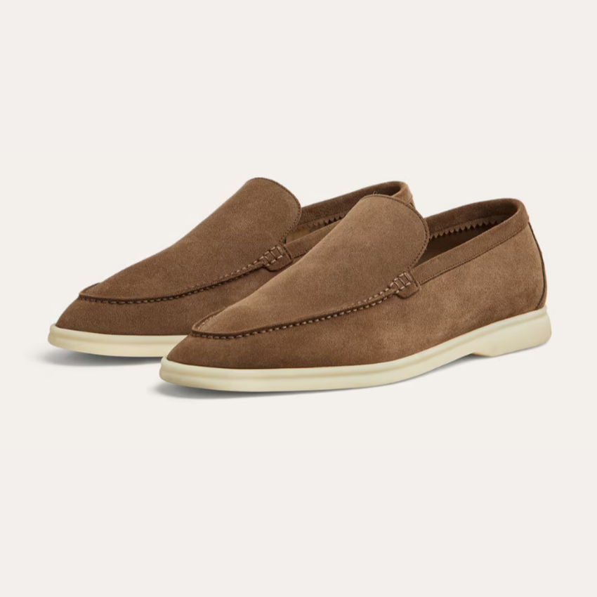 Refined Suede Loafers – Bruin