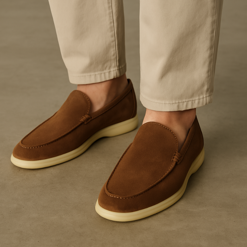Refined Suede Loafers – Bruin