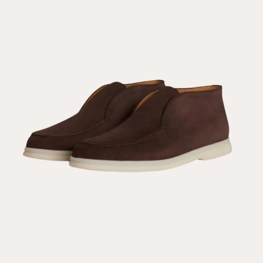Suède City Loafers - Profond Bruin